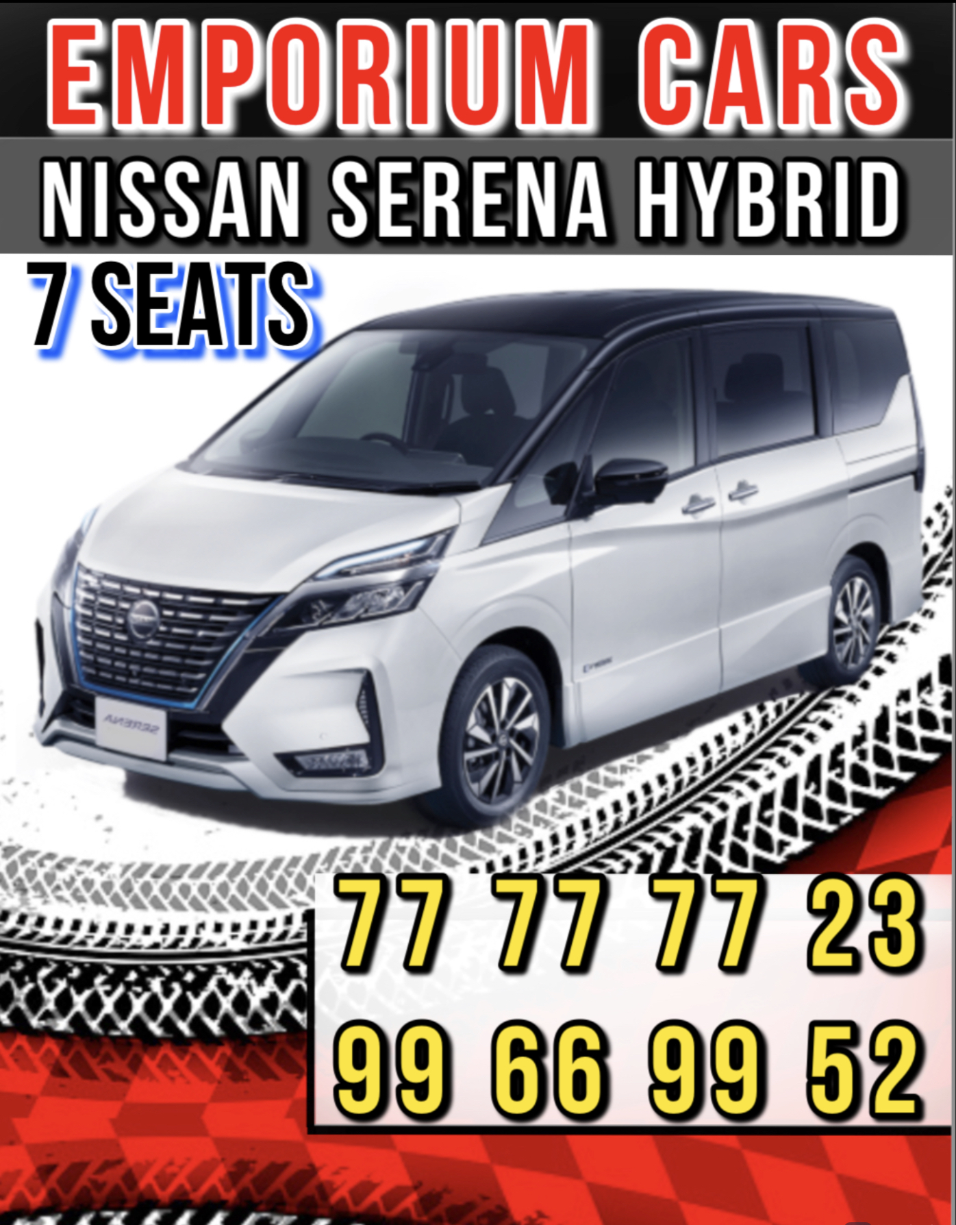 NISSAN SERENA 7 SEATS